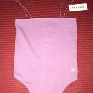 Purple PacSun tank top bodysuit